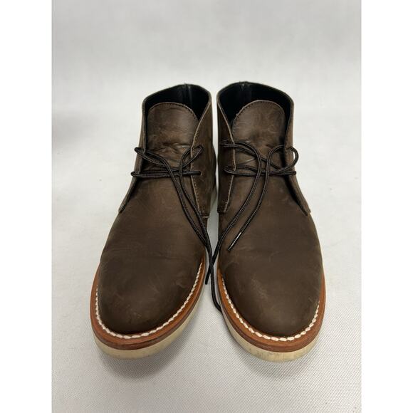 Thursday Boot Company Brown Leather Chukka Boots main image 7